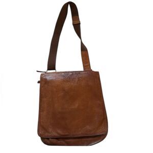 Osgoode Marley Brown Leather crossbody Shoulder Bag messenger